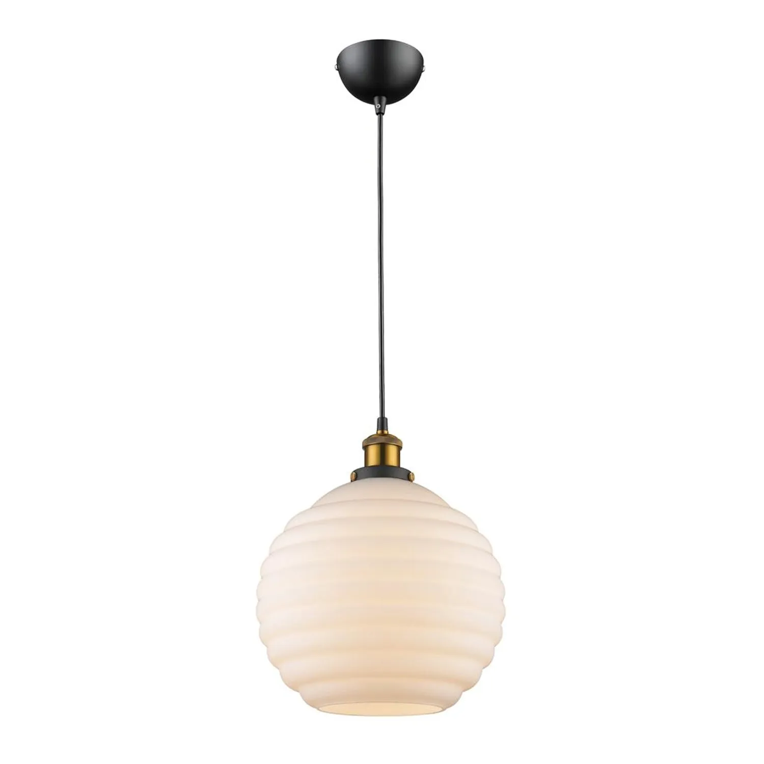 Eva Glass Pendant Light in Smoke or Opal