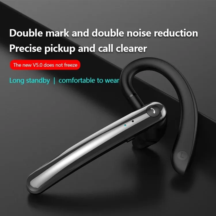 F990 Bluetooth 5.0 Wireless Earbuds with 180-Degree Rotating Hook and Noise Cancellation for Professional Use