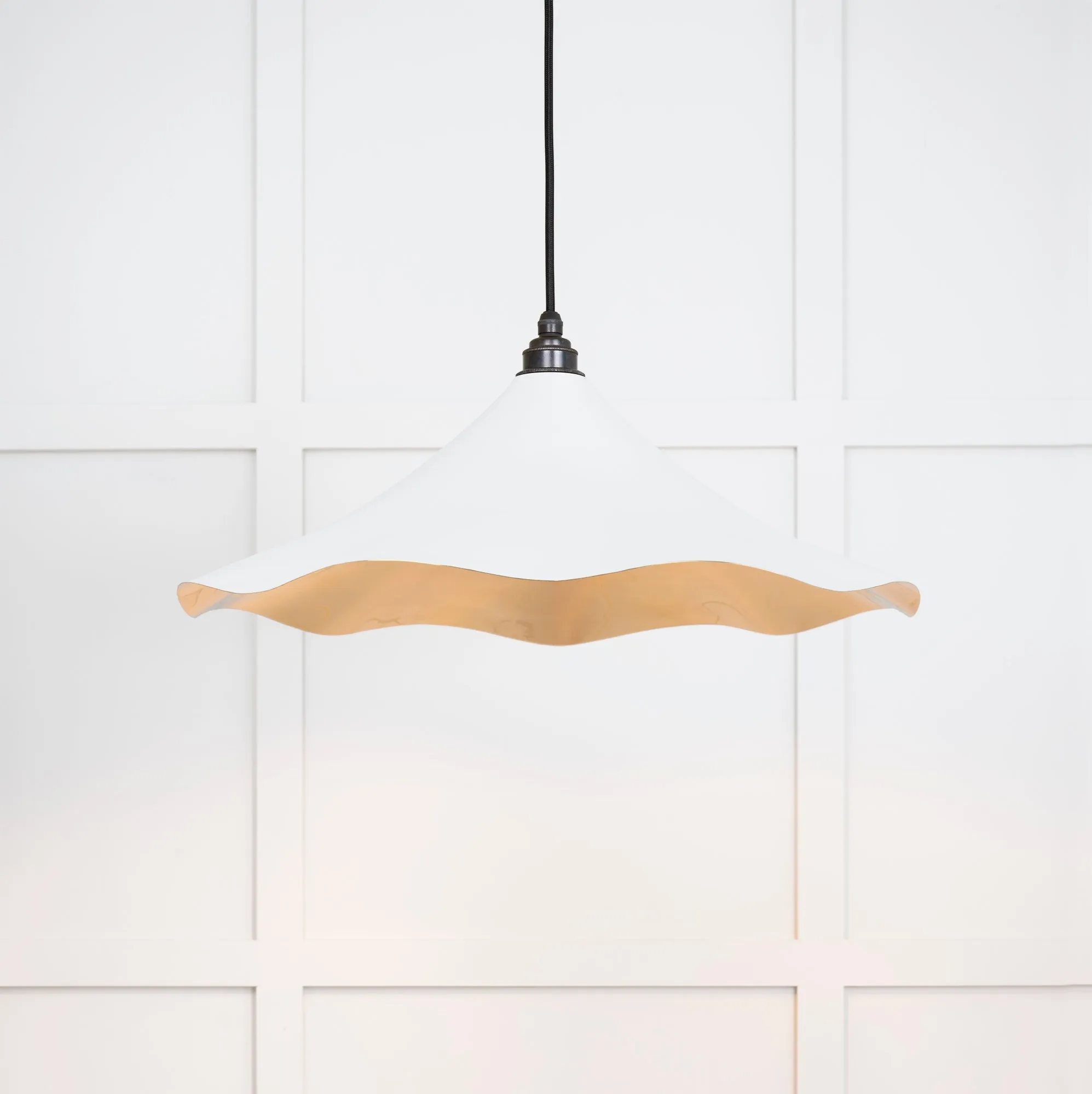 Flora Ceiling Light in Flock