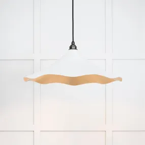 Flora Ceiling Light in Flock