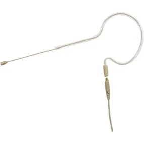 Galaxy Audio ESM8-UBG-4ATCH Beige Single Ear Uni-Directional Earset Microphone with 4 Cables for Audio-Technica Gen 2 Models