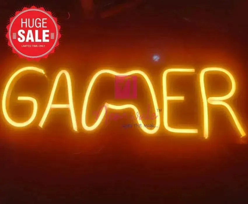 Gamer Neon Signs Online - Neonwale.in