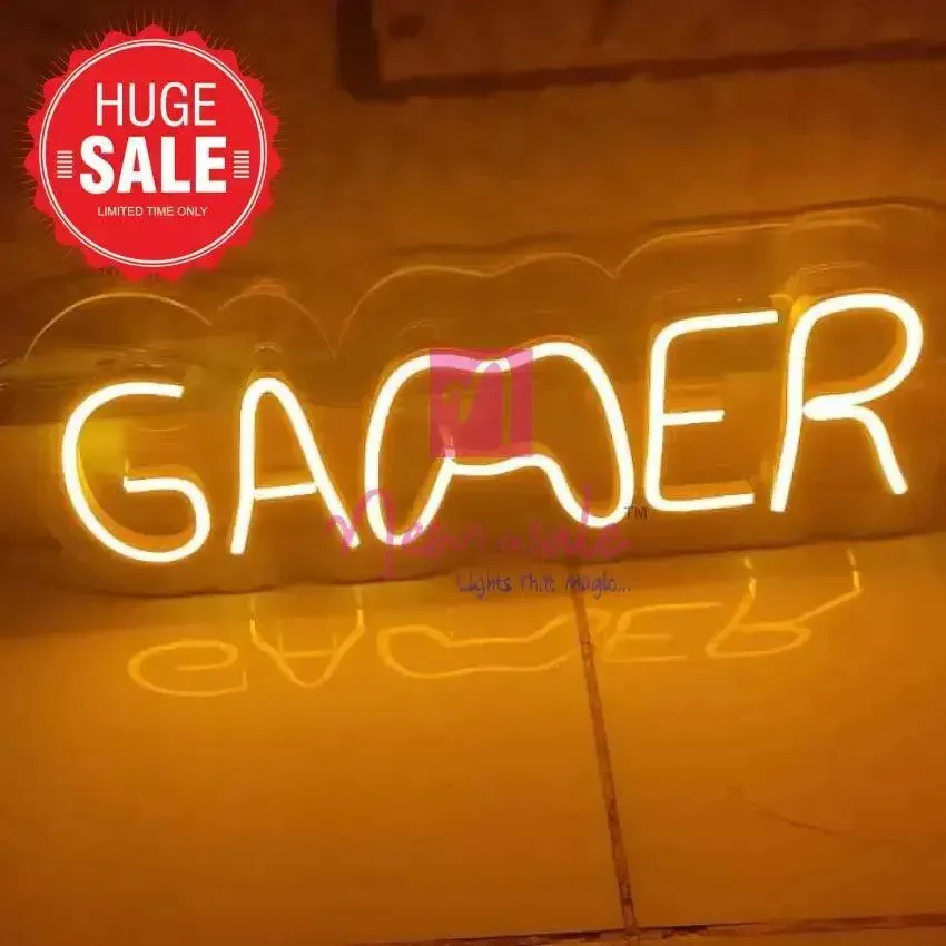 Gamer Neon Signs Online - Neonwale.in