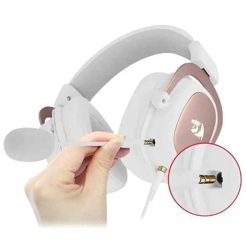 Gaming Headset Eats Earphones: 50mm Speaker, Memory Foam Padding & 2m Braided Wire