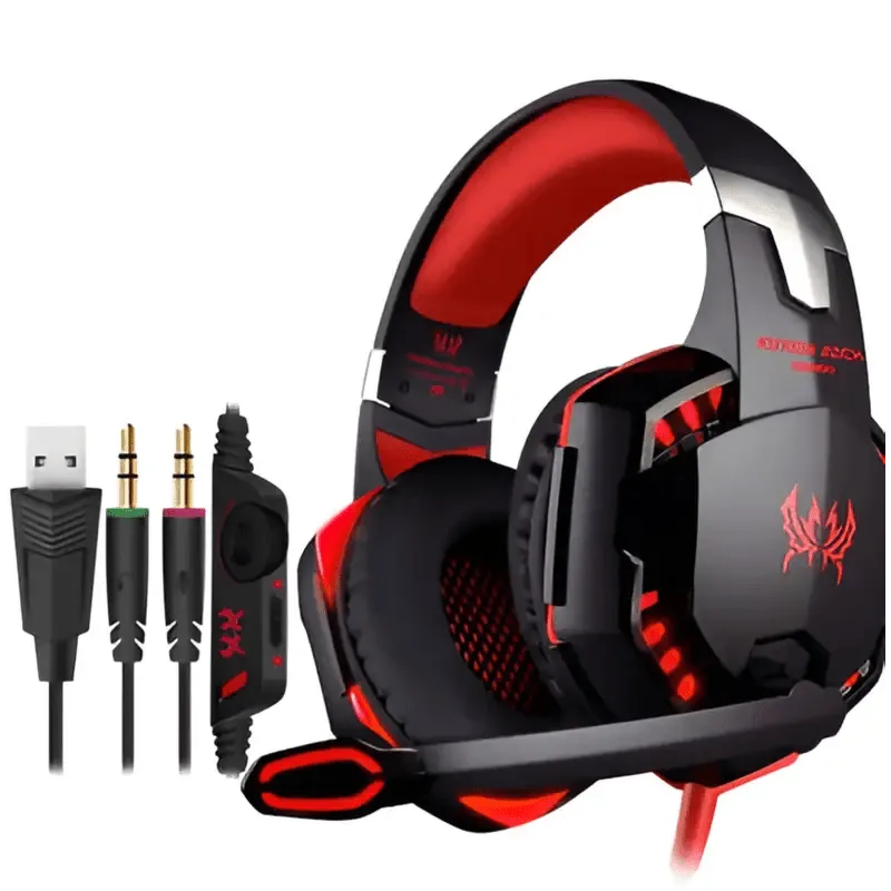 Gaming Headset Headphones with 4000DPI Resolution & Stylish Color Options