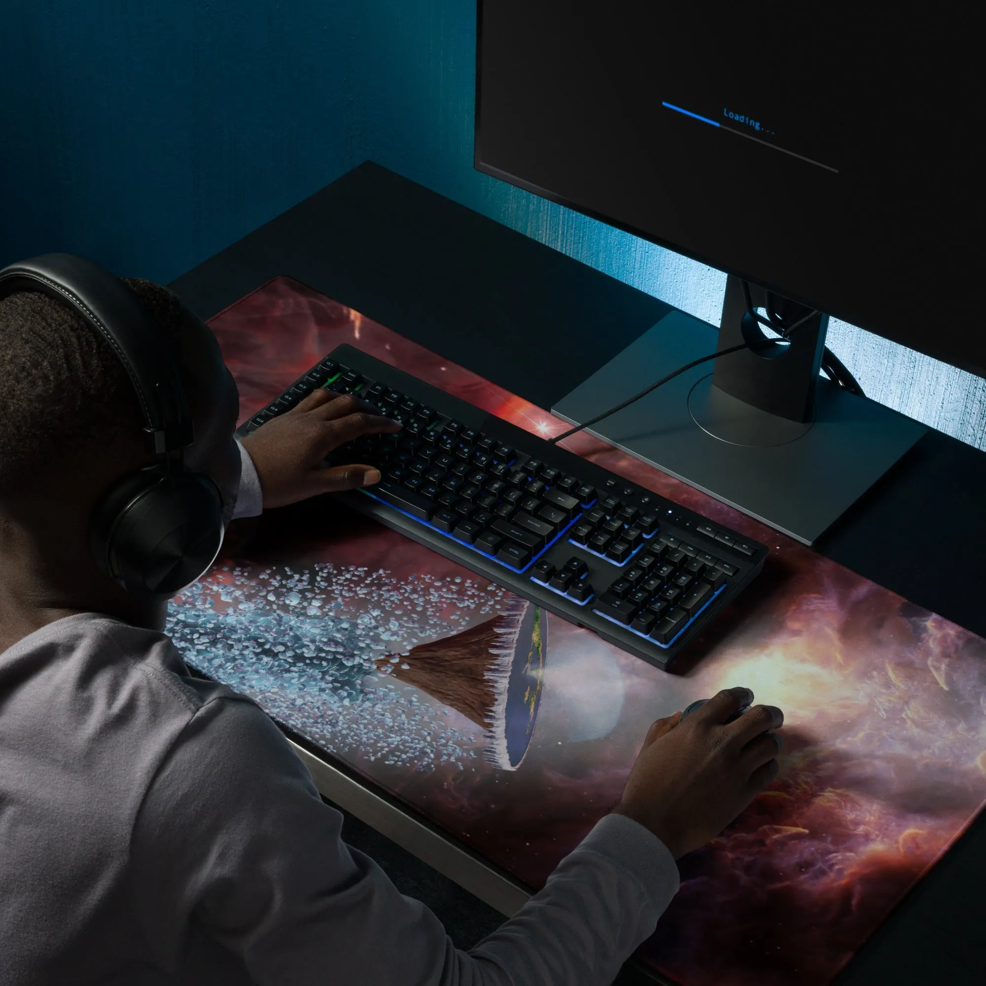 Gaming Mouse Pad | Intergalactic Space Force 2 | Planet Eden