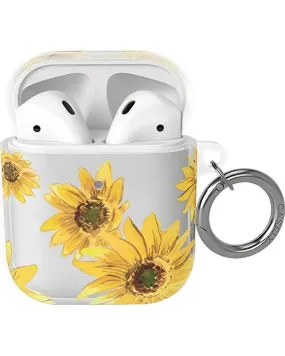 Golden Garden | Yellow Sunflower AirPods Case