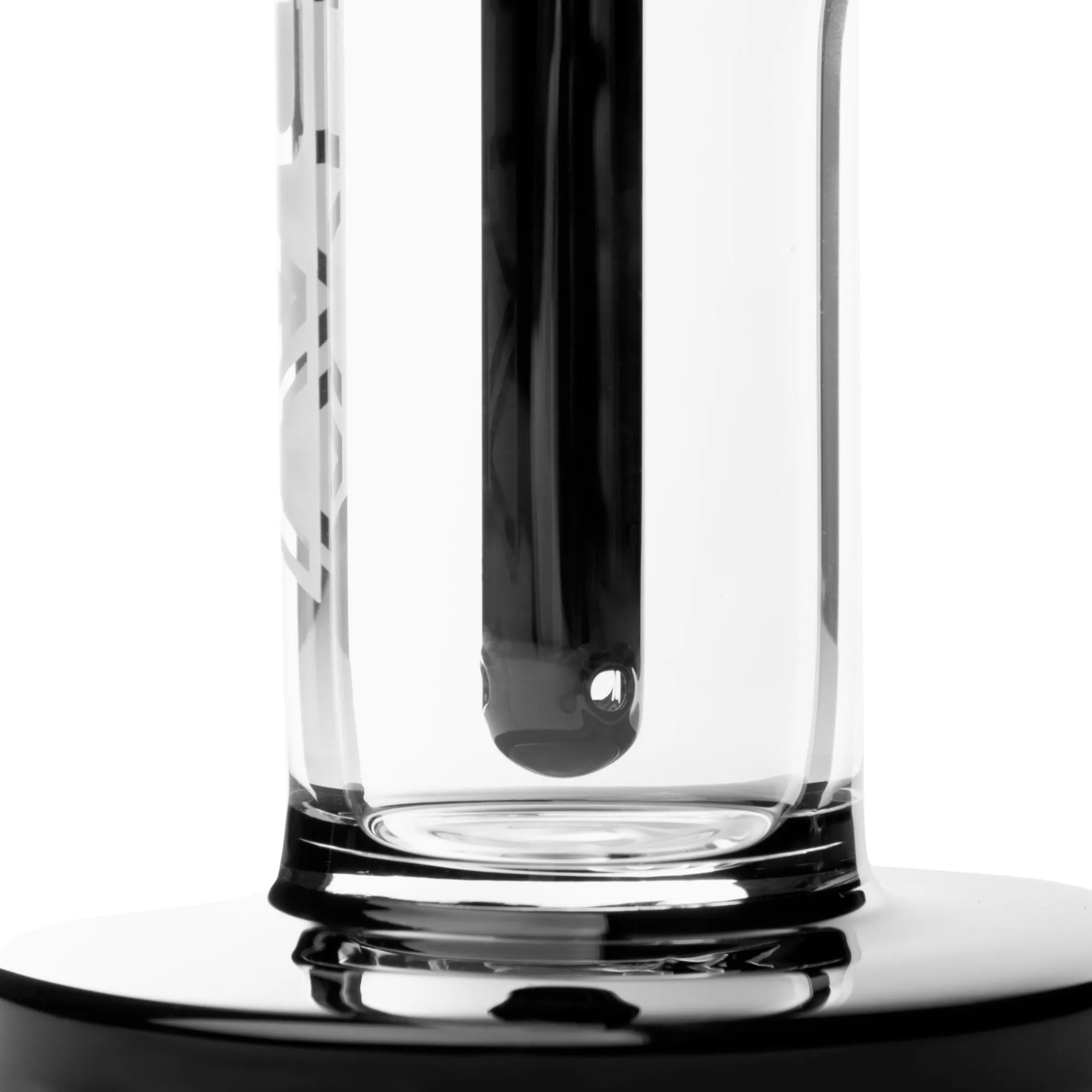 GRAV 7in Upright Bubbler - Black