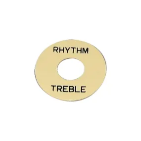 Guitar Tech Toggle Switch Surround - Cream