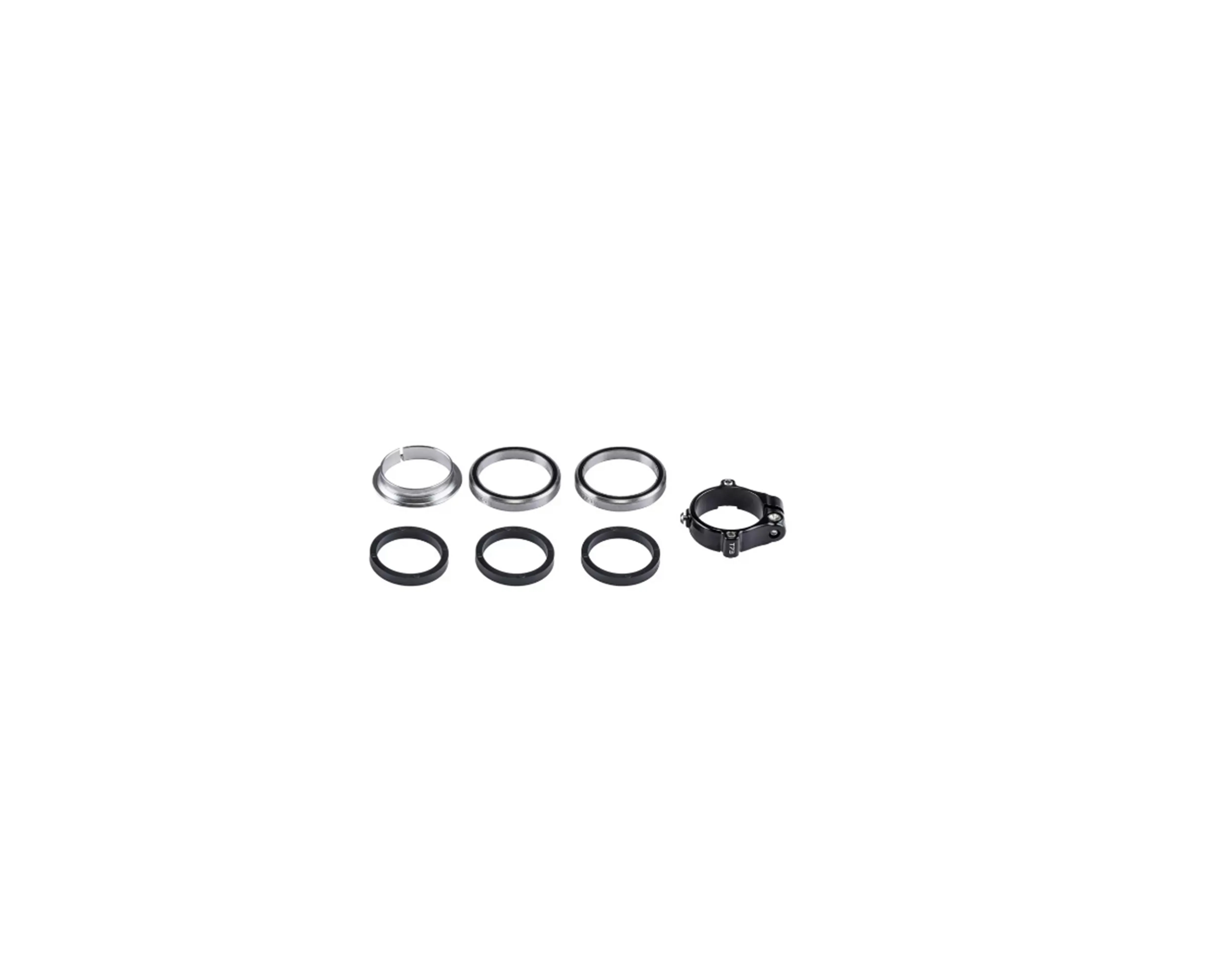 HDS COMPLETE, INTEGRATED, FUTURE SHOCK, 45.8ODX36.8IDX6.5MM UPPER & LOWER BRGS (45X45 DEG), W/ FULLY ASSEMBLED FS COLLAR & COMPRESSION RING
