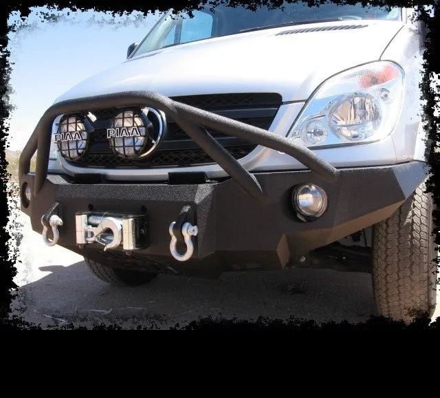 Heavy Duty Grille Guard: Defender 4