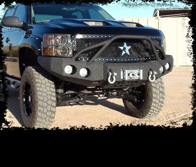 Heavy Duty Grille Guard: Defender 4
