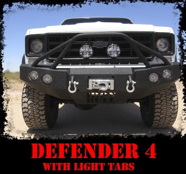 Heavy Duty Grille Guard: Defender 4