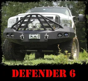 Heavy Duty Grille Guard: Defender 6