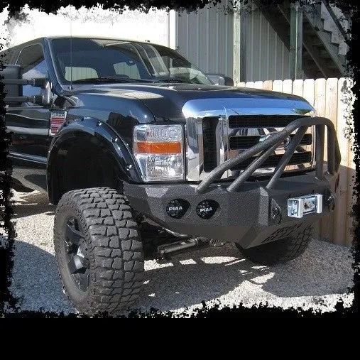 Heavy Duty Grille Guard: Defender 6