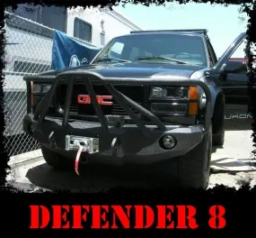 Heavy Duty Grille Guard: Defender 8