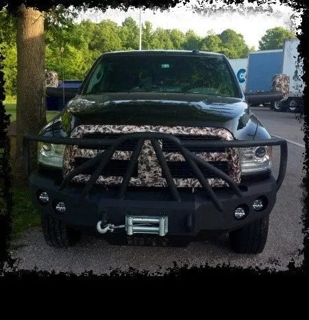 Heavy Duty Grille Guard: Defender 8