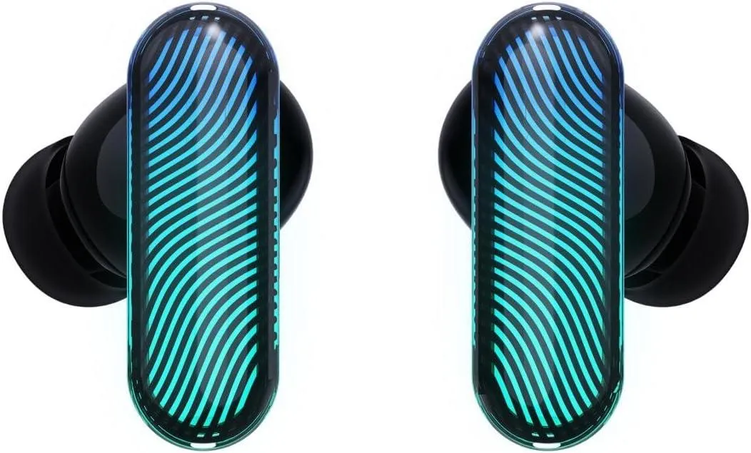 HHOGene Gpods Colorful RGB Wireless Earbuds with Light Control For IPhone And Android - GLA001 BK
