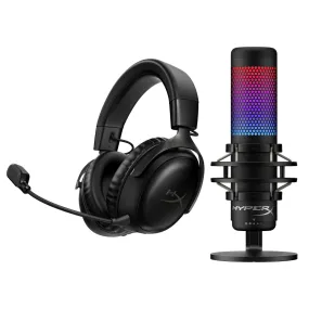 HyperX Bundle - Cloud III Wireless   Quadcast S