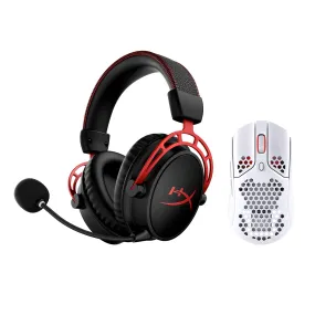 HyperX Wireless Bundle - Cloud Alpha Wireless   Pulsefire Haste Wireless