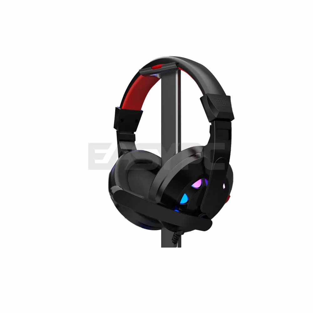 Inplay Raiku S300 RGB Noise Canceling Headset with Mic RGB Headset for PC and Laptop Gaming Headset