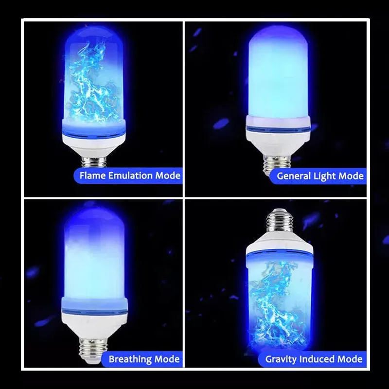 LED Flame Light Bulb With Gravity Sensing Effect