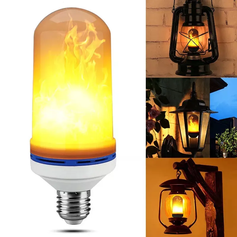 LED Flame Light Bulb With Gravity Sensing Effect