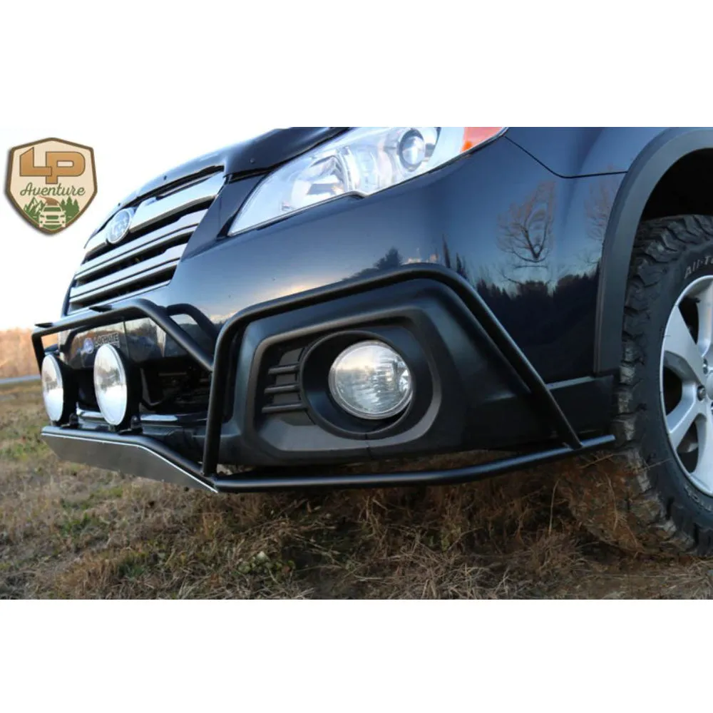LP Aventure 13-14 Subaru Outback Big Bumper Guard - Powder Coated (lpaFLP-OBA-13-GUARD-B-B OPC)