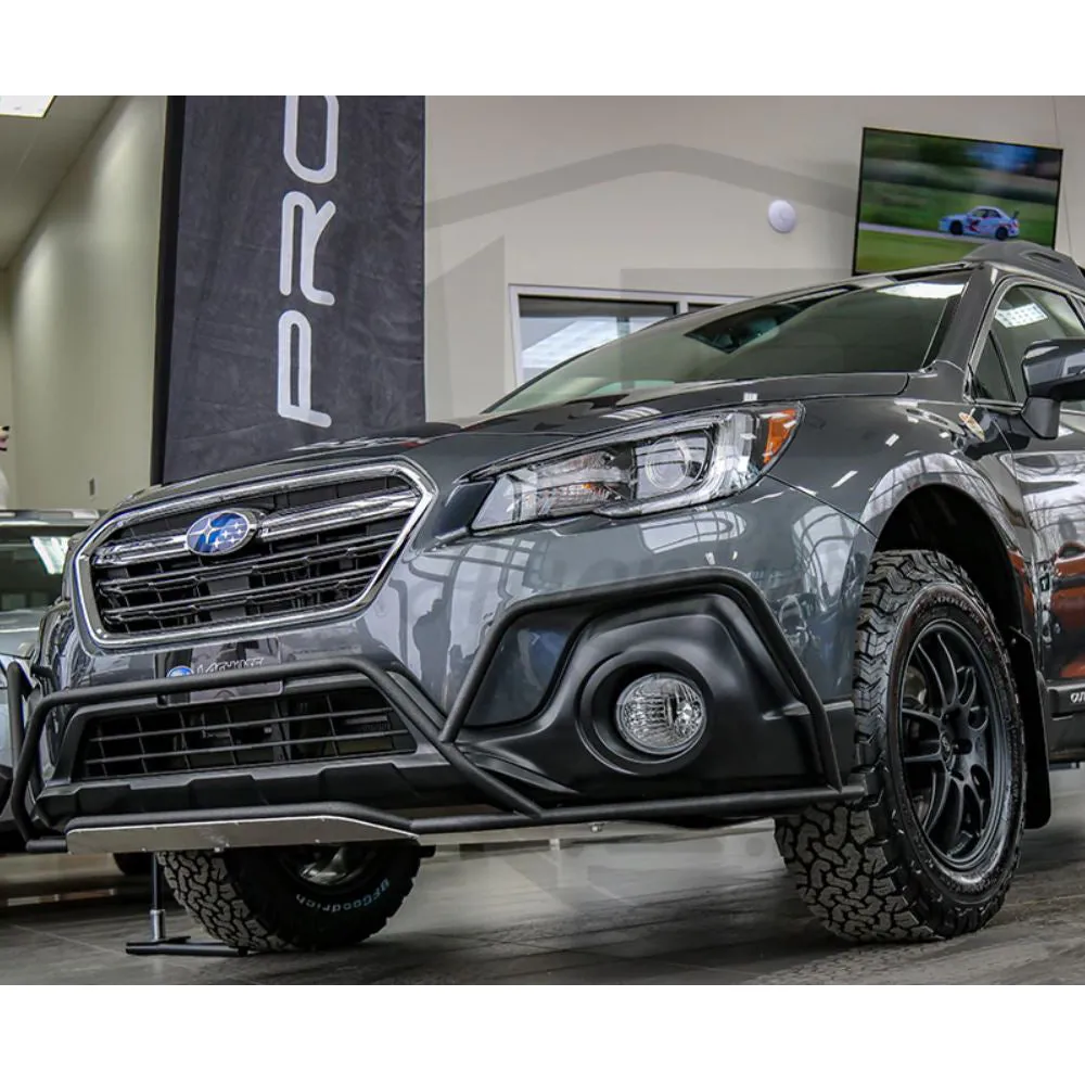 LP Aventure 18-19 Subaru Outback Big Bumper Guard - Powder Coated (lpaFLP-OBA-18-GUARD-B B OPC)