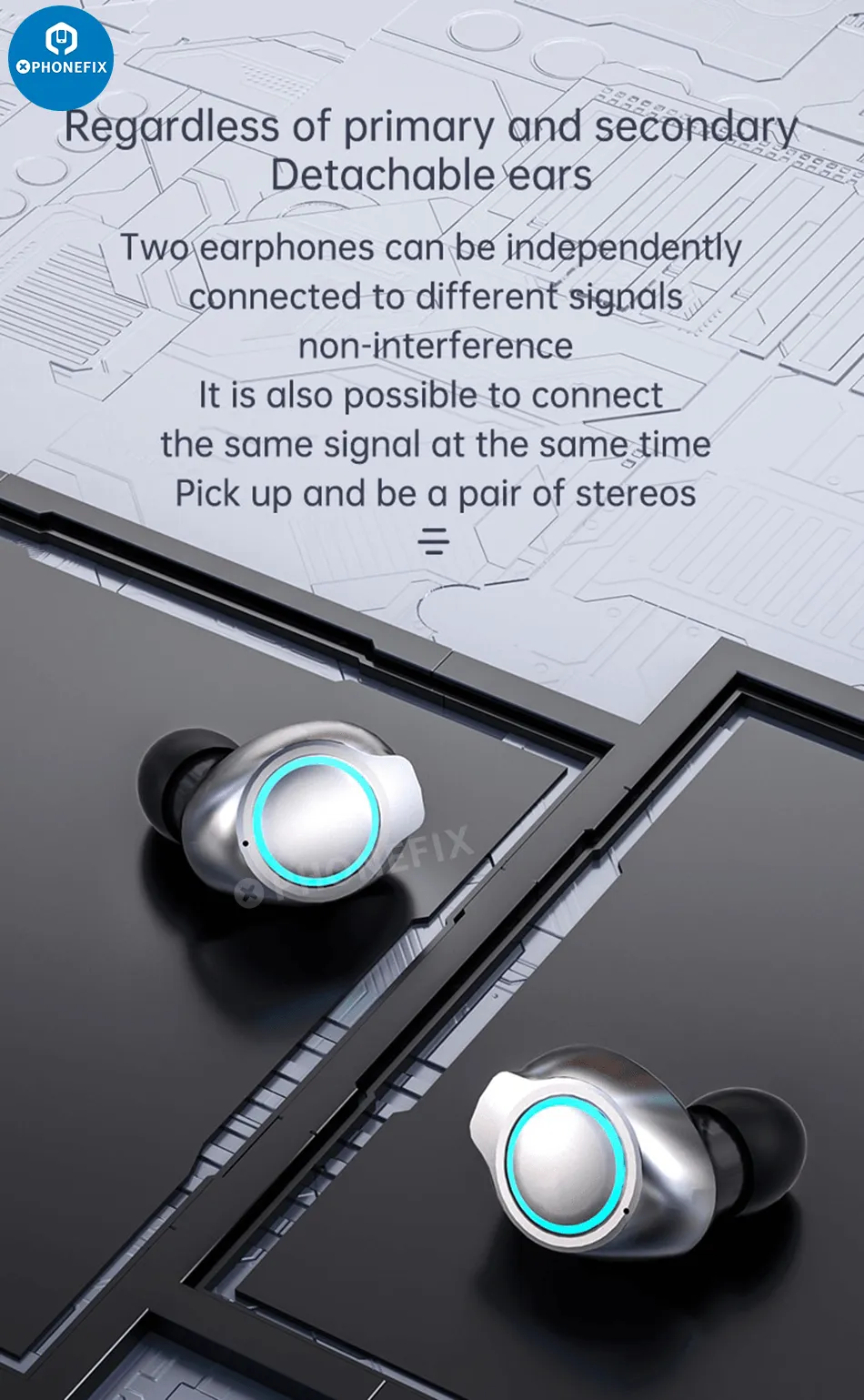 M43 Wireless Headphones Bluetooth Earphones With Touch Control