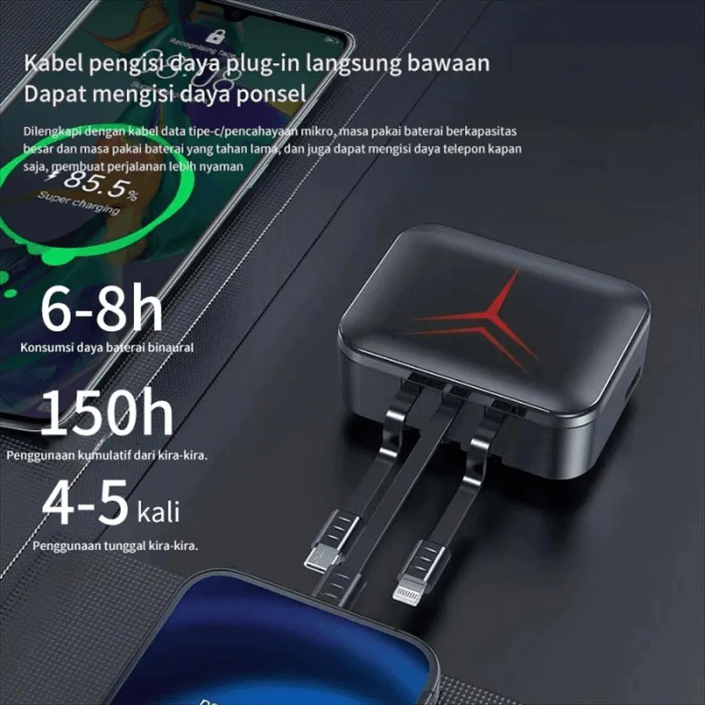M88 Plus ENC Gaming Wireless Earbuds