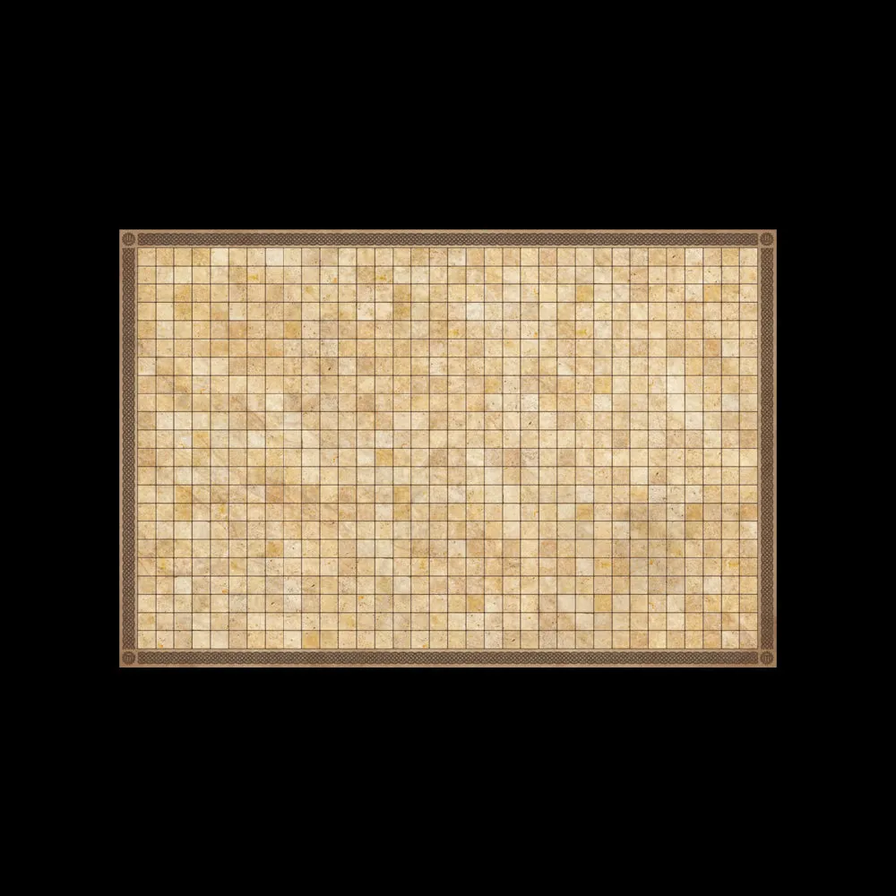 Mats by Mars:  1 Map of Sandstone Adventure Roleplaying Battle Mat