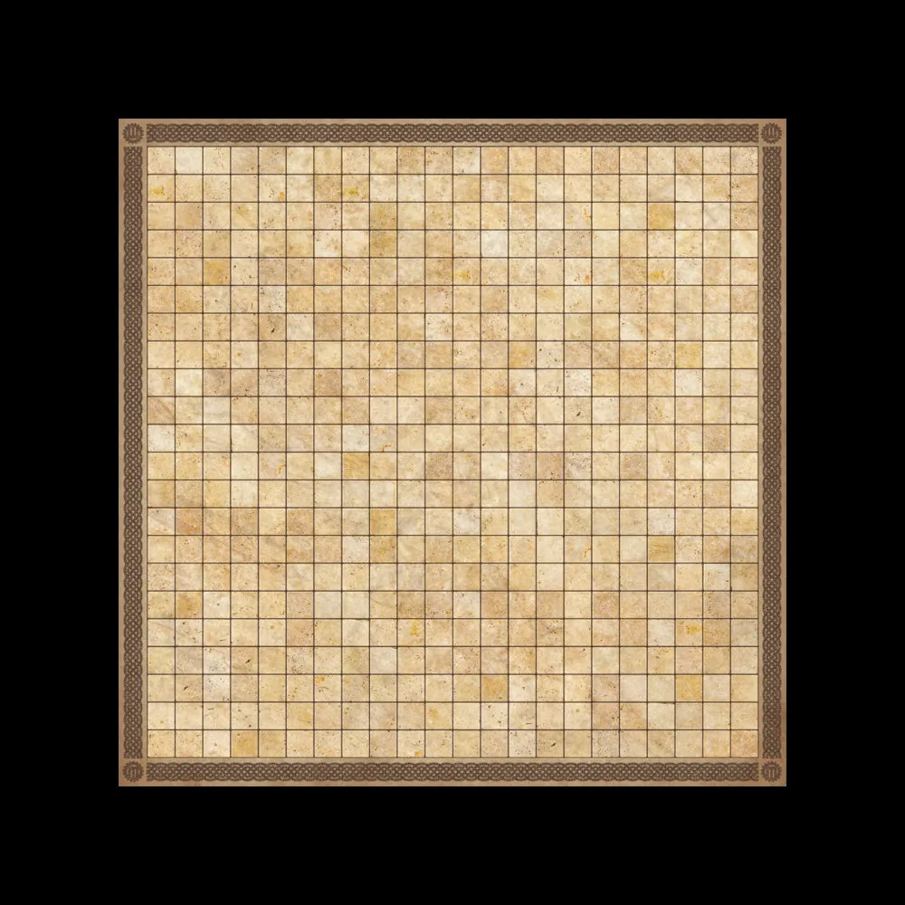 Mats by Mars:  1 Map of Sandstone Adventure Roleplaying Battle Mat