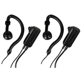 Midland  Ear bud with in-line push-to-talk microphone-Midland Earbuds