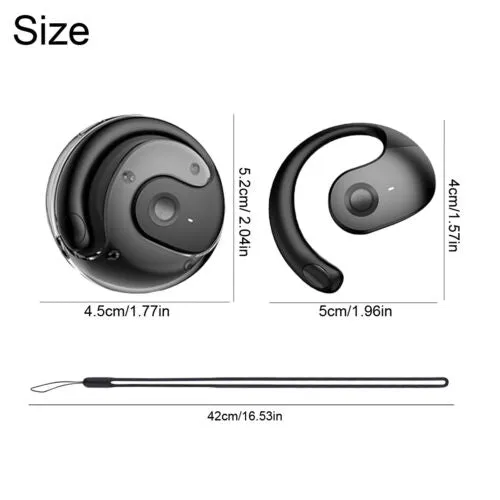 Mini TWS Bluetooth 5.3 Sports Earbuds - 20H Battery