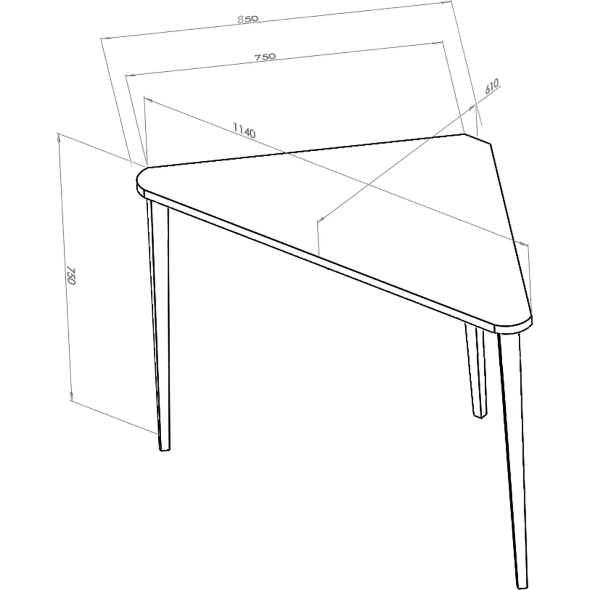 Naja Corner Desk