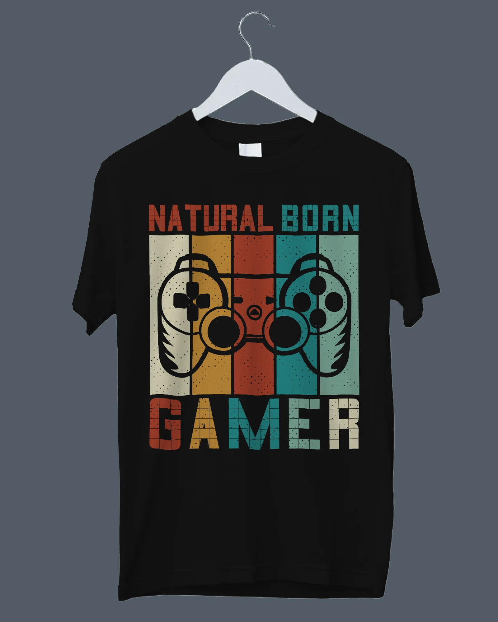 NATURAL BORN GAMER - T-Shirt