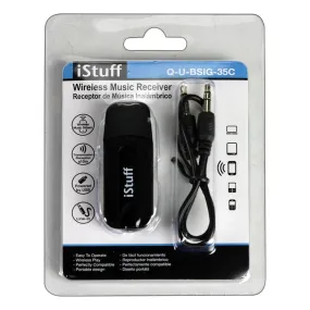 Nippon Q-UBSIG-30 iStuff USB BT Dongle Wireless Music Receiver