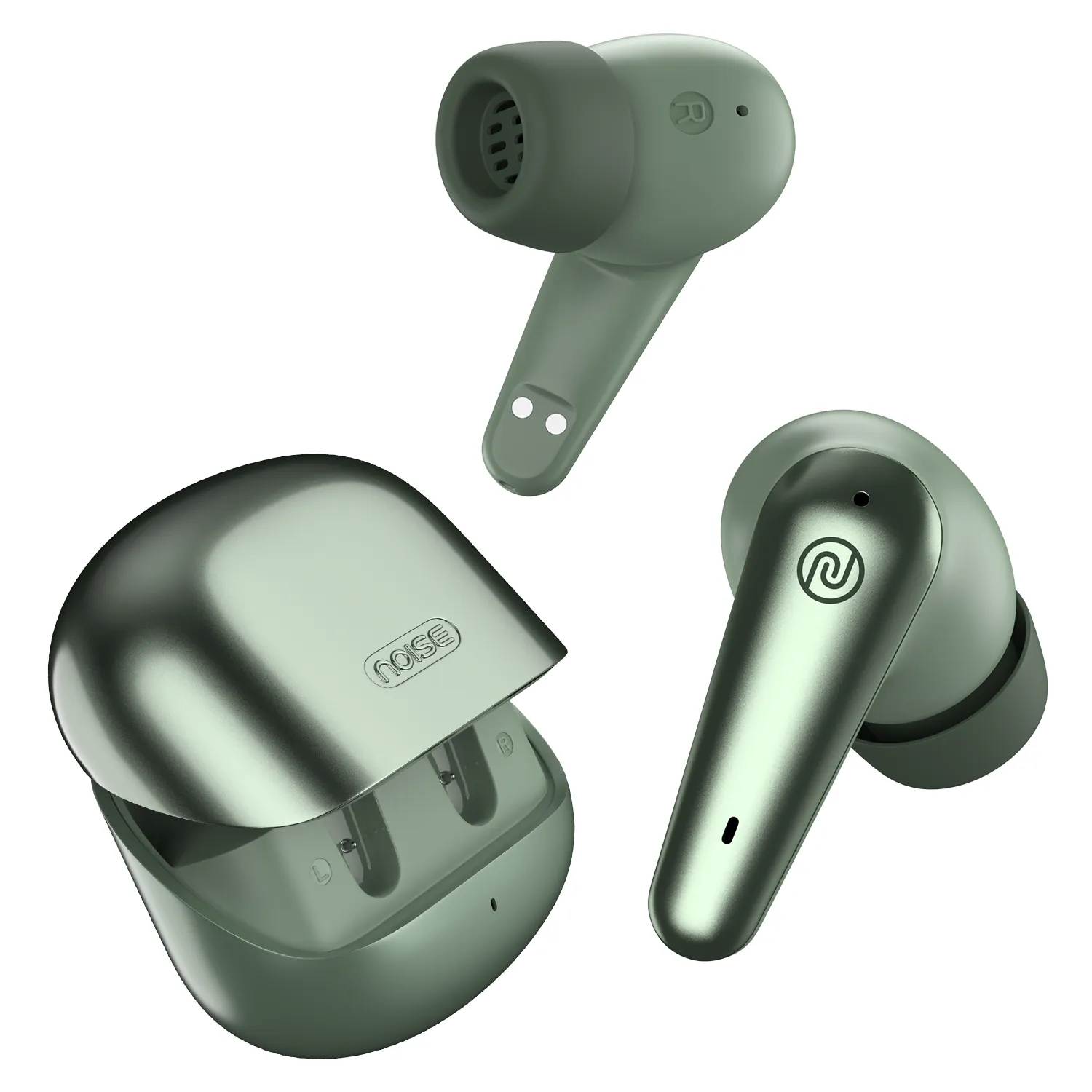Noise Buds X Prime in-Ear Truly Wireless Earbuds with 120H of Playtime, Quad Mic with ENC, Instacharge (10 min = 200 min),Premium Dual Tone Finish, 11mm Driver, BT v5.3