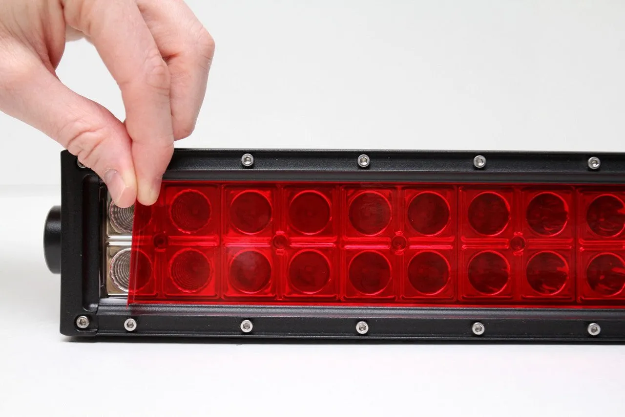 One 2" x 2" Universal LED Light Film Cover