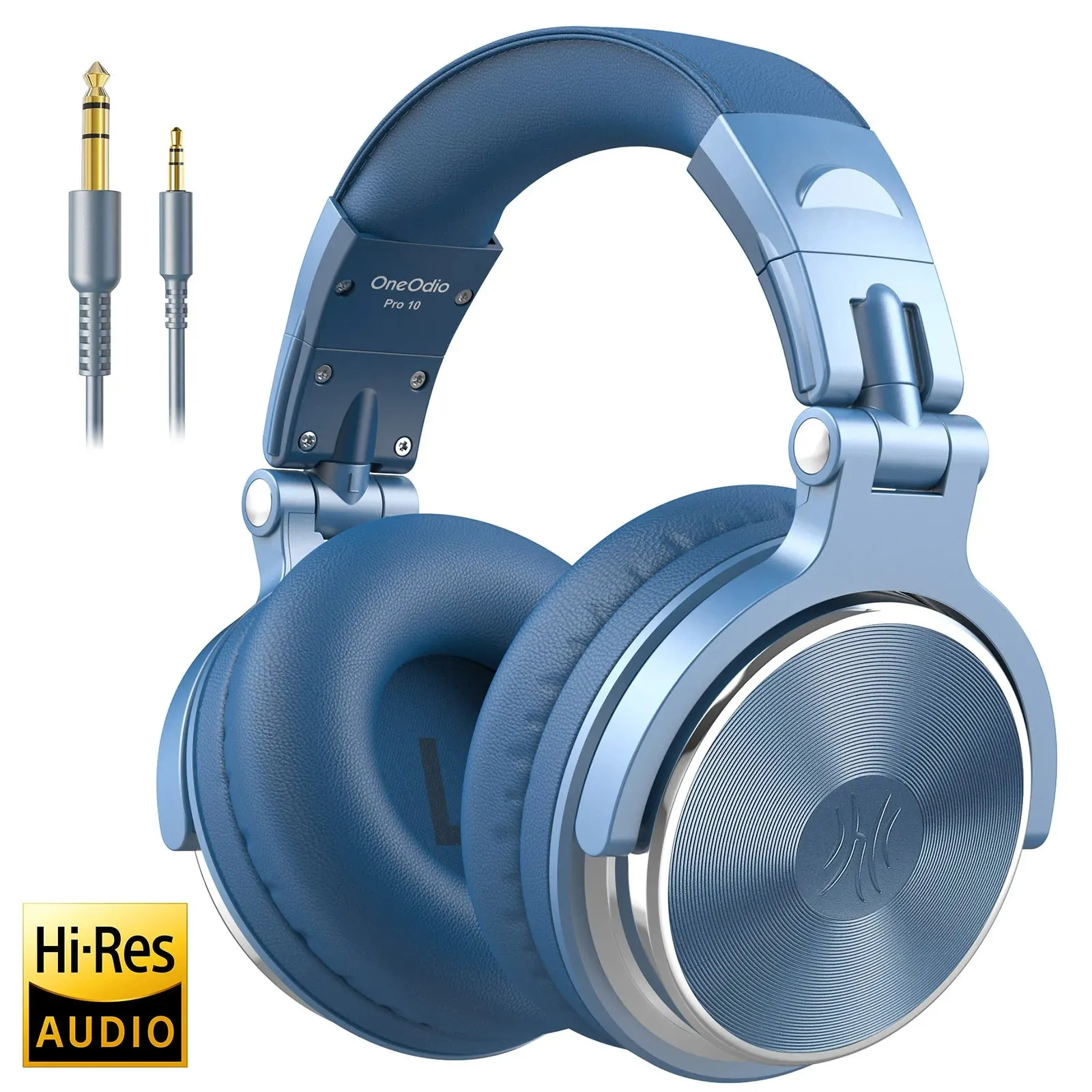 Oneodio Pro 10 Wired Studio Headphones - Professional DJ Headset with Mic and Deep Bass