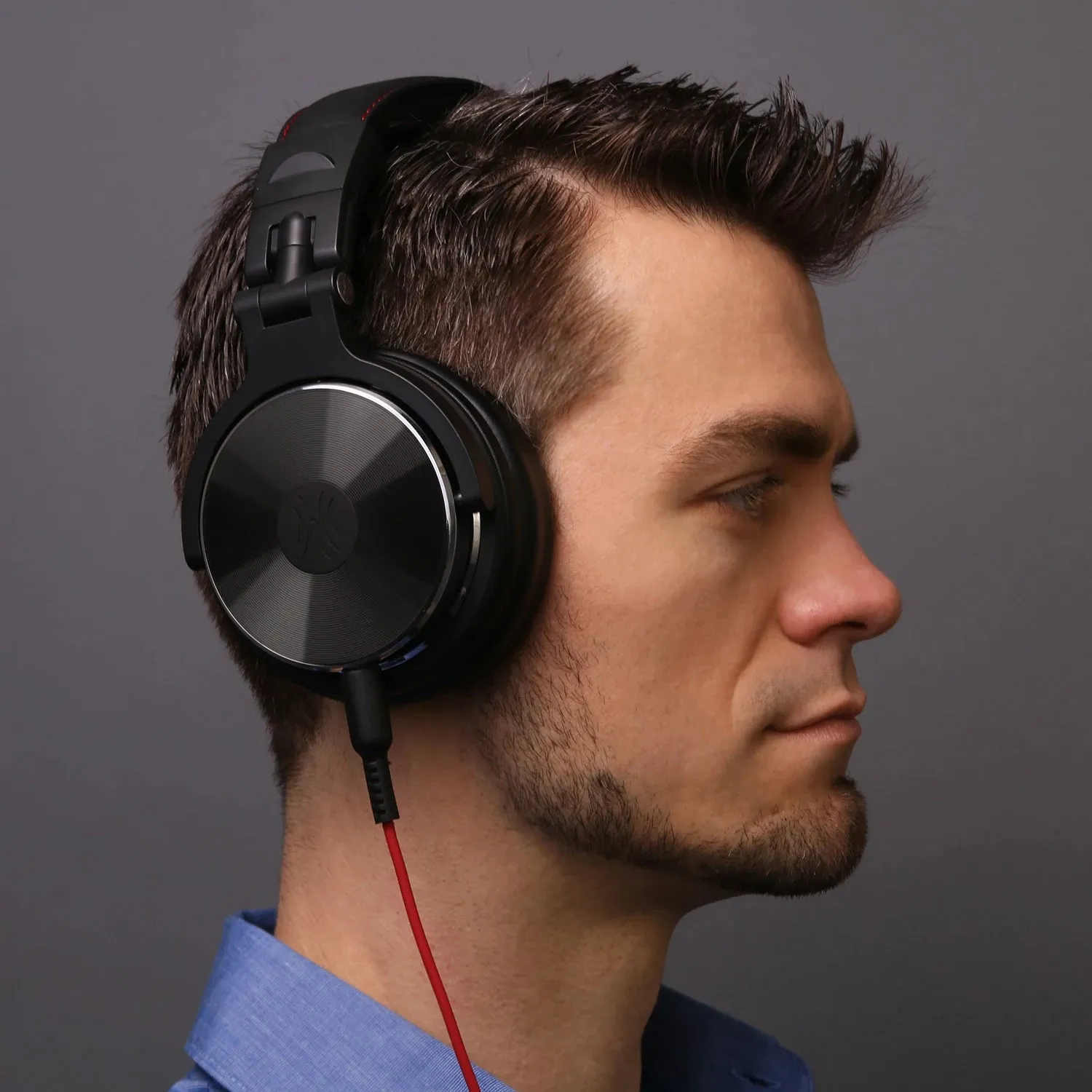 Oneodio Pro 10 Wired Studio Headphones - Professional DJ Headset with Mic and Deep Bass