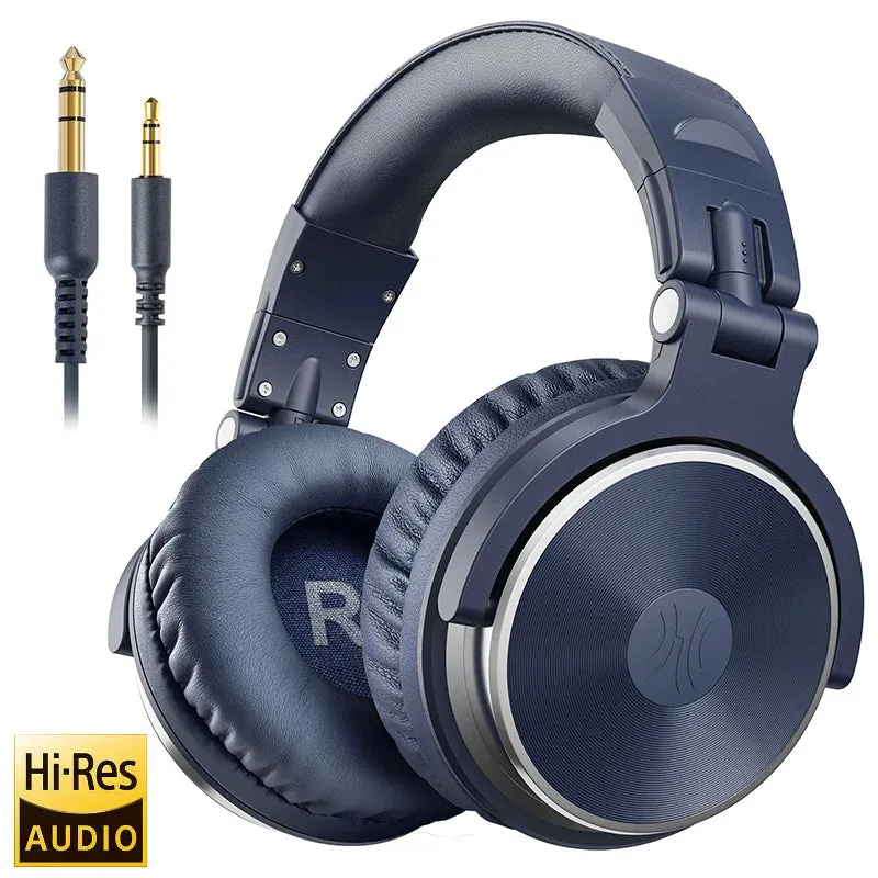 Oneodio Pro 10 Wired Studio Headphones - Professional DJ Headset with Mic and Deep Bass