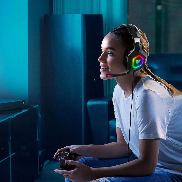 ONIKUMA K10 Computer Games Wired Headset with RGB LED Light