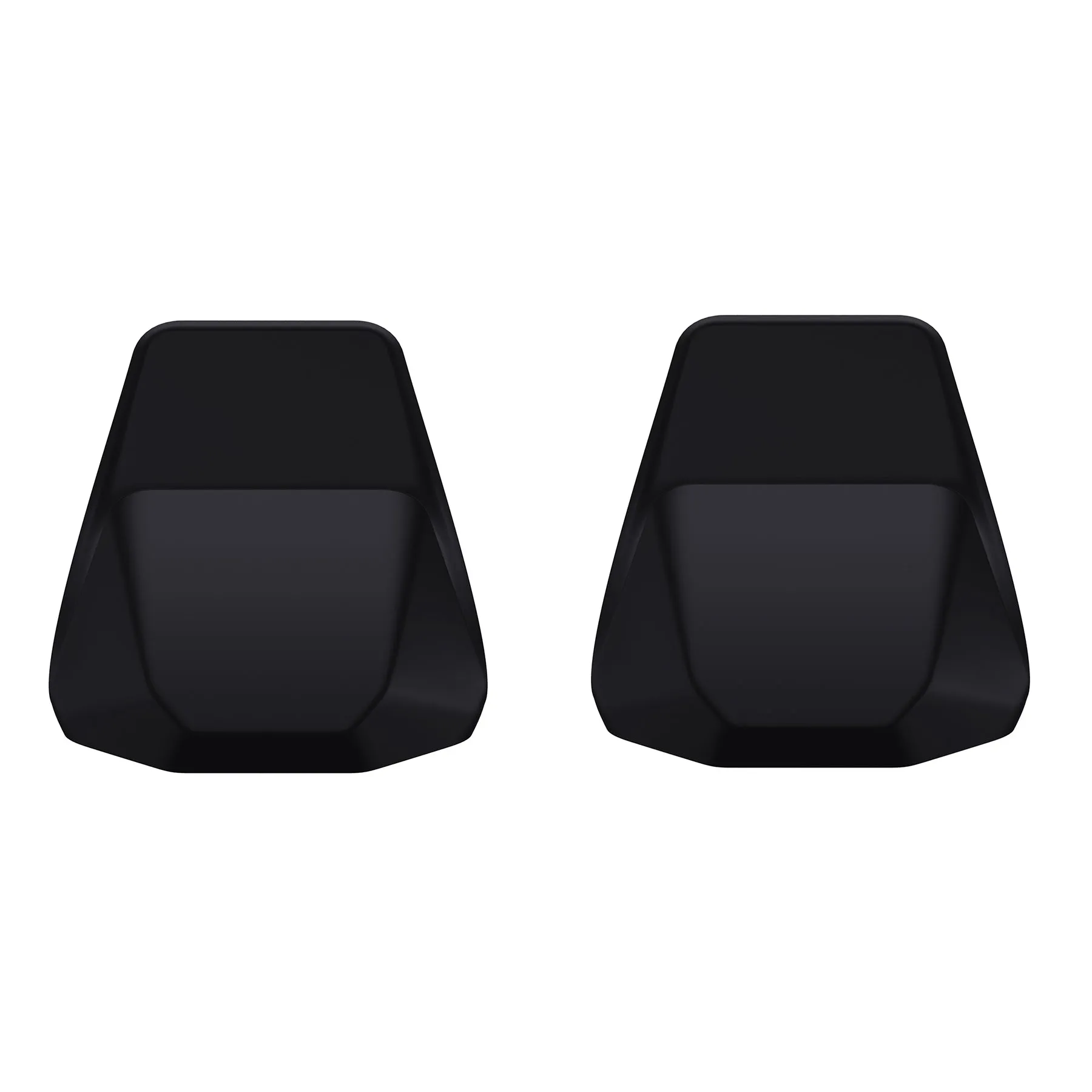 PlayVital 2 Pack Solid Black Universal Game Controller Stand for Xbox Series X/S Controller, for PS5/4 Controller Stand Holder, Display Stand Holder for Switch Pro Controller - PFPJ158