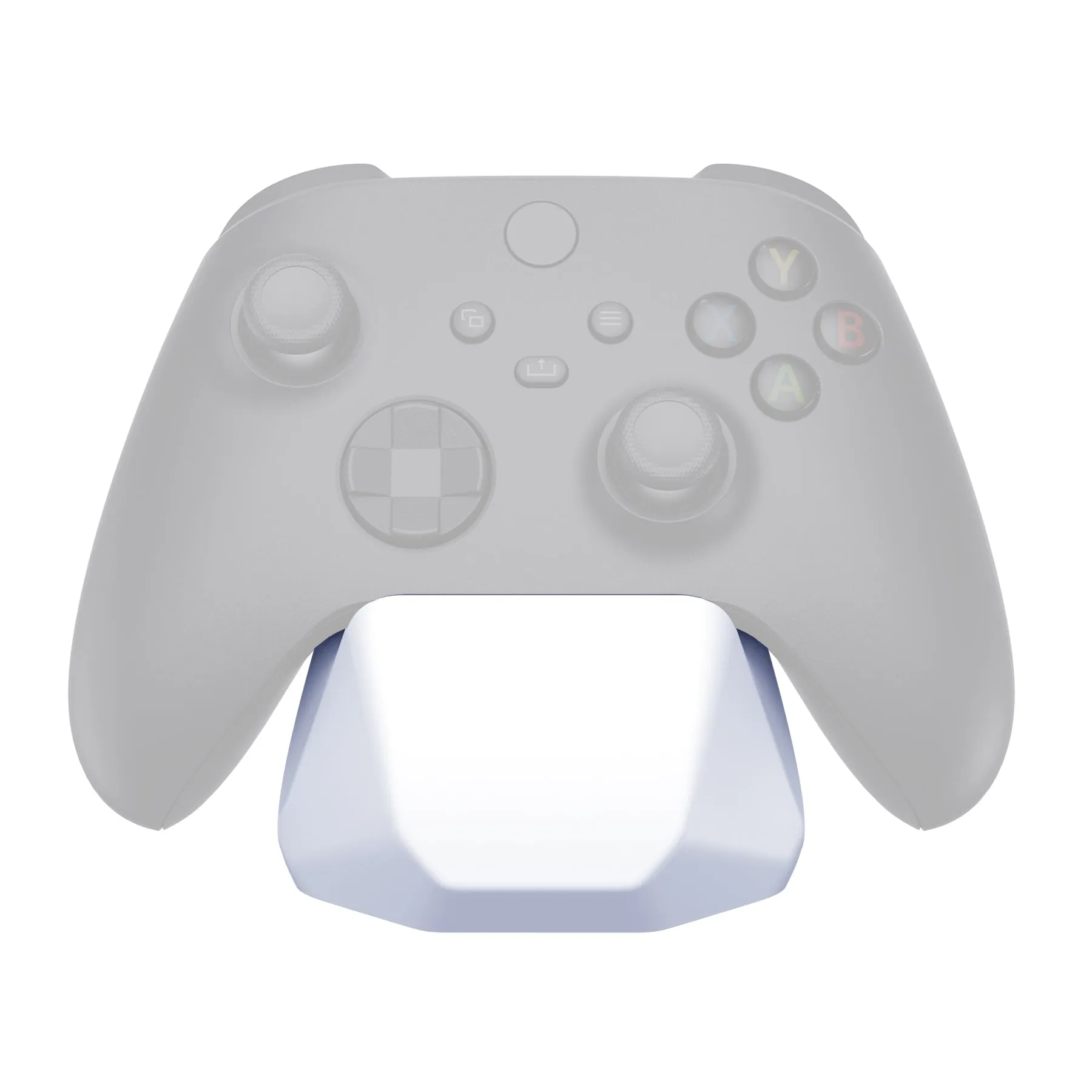 PlayVital 2 Pack White Universal Game Controller Stand for Xbox Series X/S Controller, for PS5/4 Controller Stand Holder, Display Stand Holder for Switch Pro Controller - PFPJ161