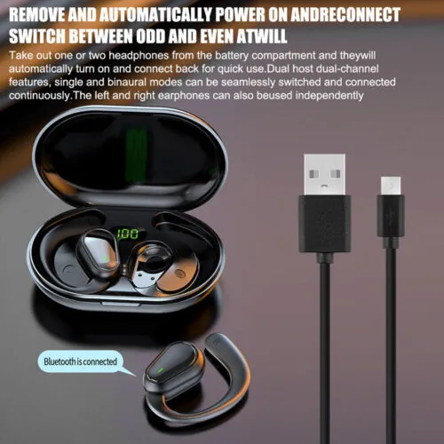Premium TWS Bluetooth 5.3 Wireless Earbuds
