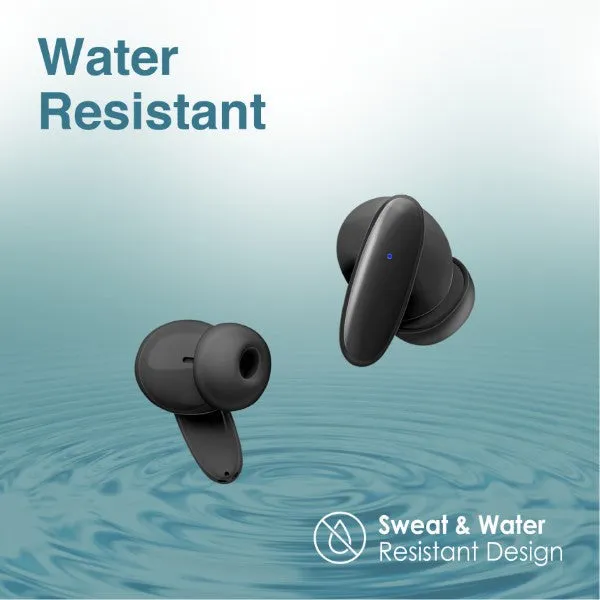 Promate Acoustic TWS Earphone - Black - TJR35HB