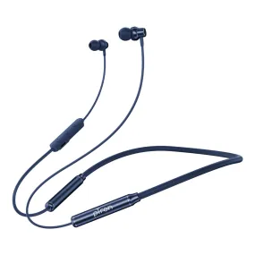 pTron Tangent Urban ENC Wireless Bluetooth 5.3 Headphones with 60Hrs Playtime, Low Latency Gaming, Punchy Bass, HD Mic, Dual Device Pairing, Type-C Charging, IPX4 & Voice Assistance Support (Blue)