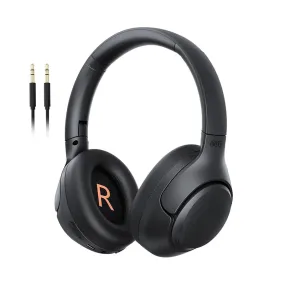 QCY H3 ANC Wireless Headphones Bluetooth 5.4 Hi-Res Audio Over Ear Headset 43dB Hybrid Active Noise Cancellation